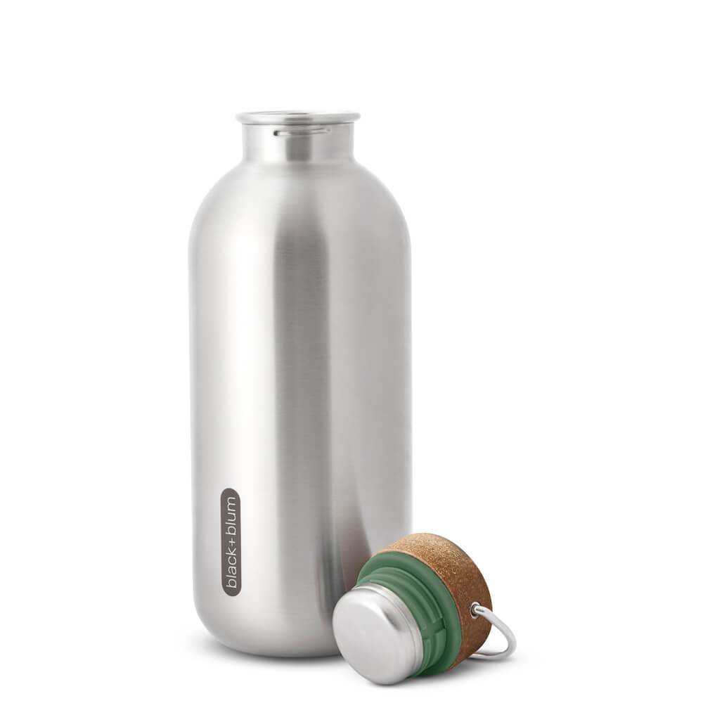 Black+Blum Olive Steel Bottle